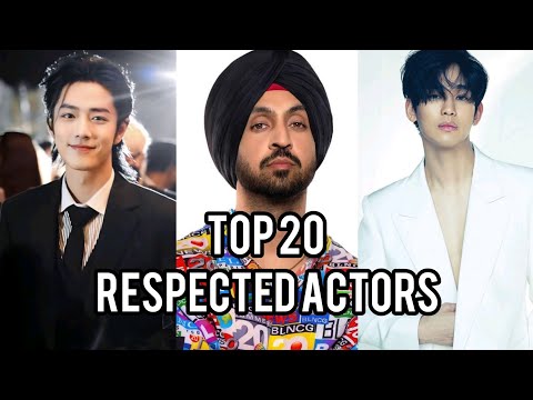 Top 20 Respected Actors in Asia