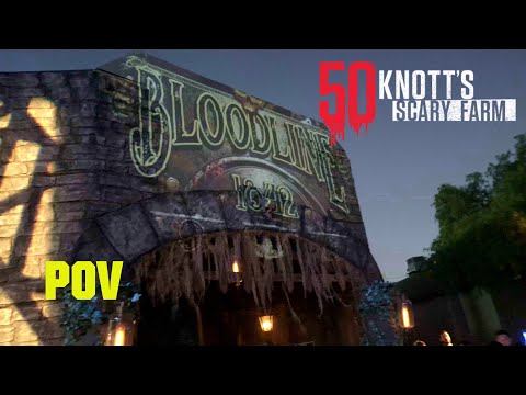 Knott's Scary Farm | Bloodlines 1842 Maze | 50th Anniversary 2023