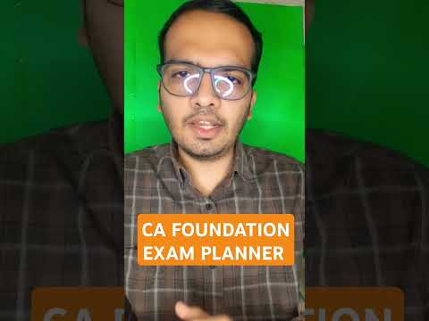 PASS CA FOUNDATION EXAM  WITH FREE EXAM RESOURCE #caexams #cafoundation #exams #planner #education