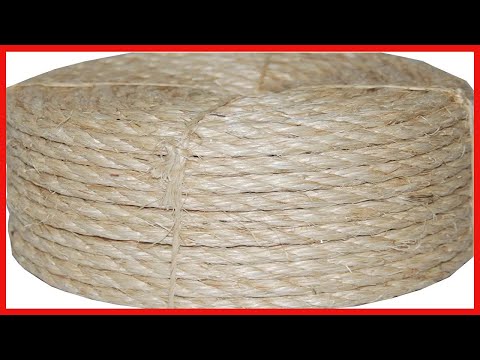 T.W. Evans Cordage Co. 22-410 3/8-Inch by 100-Feet Twisted Sisal Rope