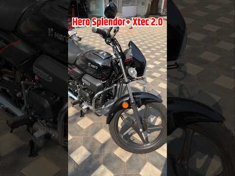 Hero Splendor plus xtec 2.0 new model 2025. Splendor+ xtec 2.0 price. Splendor plus price. Hero bike