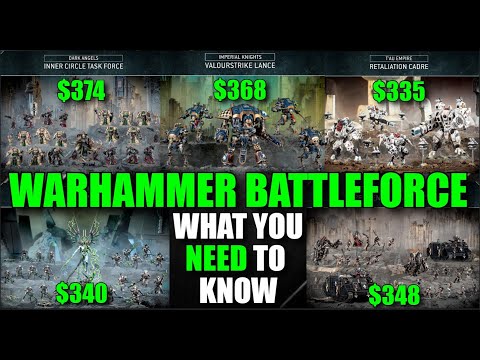 Watch THIS, Before You BUY... Games Workshop WARHAMMER Christmas Battleforce BREAKDOWN!  #New40k