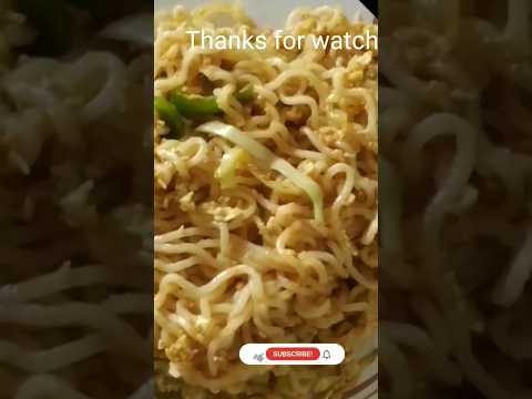 Kid's favourite Egg maggi #ytshorts #maggi #eggrecipe