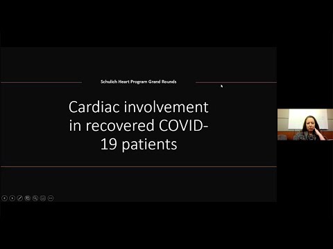 Schulich Heart Program Grand Rounds – Cardiac Involvement in Recovered COVID-19 Patients