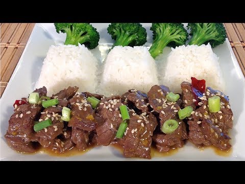 How To Make Orange Beef-Chinese Restaurant Food Recipes