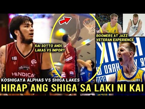 Nagawang Manalo ng Koshigaya! KAI SOTTO Veteran Center ng Australian Boomers ang ka Match Up Rematch