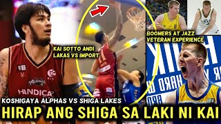 Nagawang Manalo ng Koshigaya! KAI SOTTO Veteran Center ng Australian Boomers ang ka Match Up Rematch