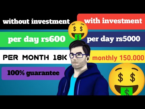 best Earning app without investment 2024 /best Earning app with investment/how to make money online