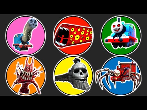 Spin Wheel Thomas Lipan, Train Eater, Thomas Exe, Creepy Banban, Kereta Hantu, Choo Choo Charles