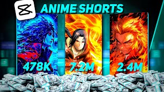 How To Make Viral Anime Shorts With Mobile! (Basic to Advance Full Tutorial)