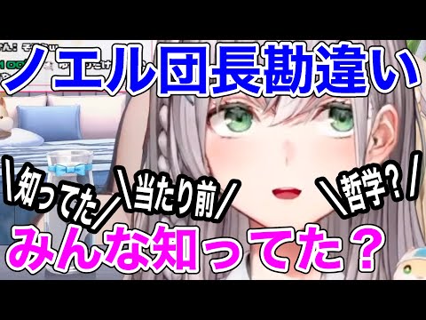 当たり前なことだけど勘違いしていたノエル団長【ホロライブ/切り抜き/白銀ノエル/】