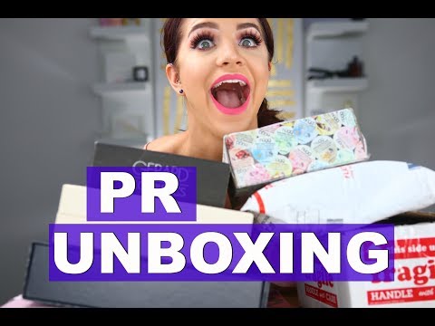 PR HAUL | UNBOXING FT ALMAY, URBAN DECAY, FLOWER BEAUTY, BECCA & MORE!!! | MAKEUPMOLLY