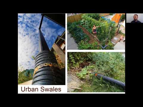 Urban Swales For Food Forests and No Till Permaculture Gardens