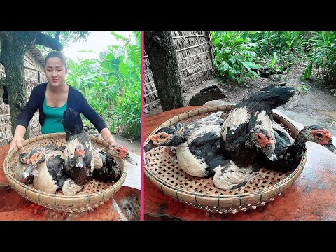 Yummy roasted duck cooking - Cooking with Sreypov