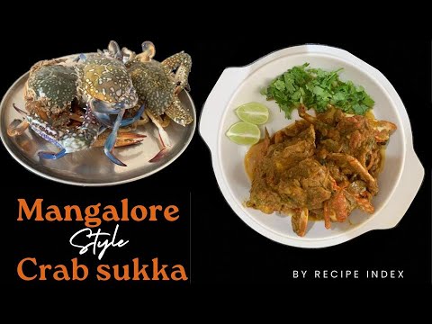 Crab curry or sukka# Kekada curry #South Indian Sea Food Recipe