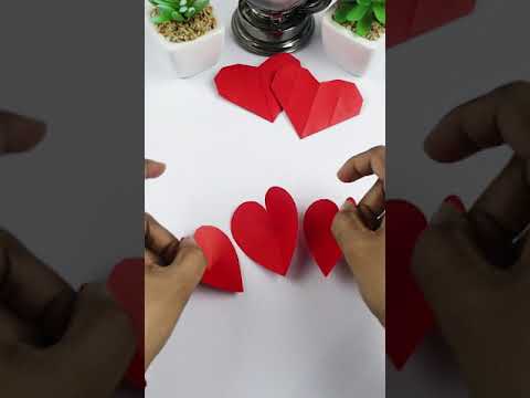 DIY Valentines Day Love Card #shorts #ytshorts #craftastic #valentinesday #diycrafts #heartcard