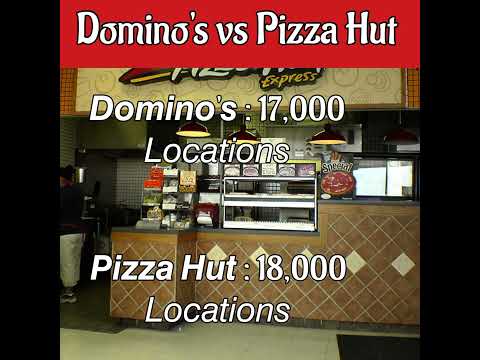 Domino's Pizza vs Pizza Hut comparison in hindi #shorts