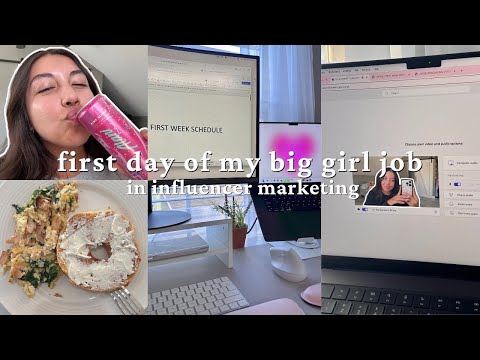 first day of work vlog! | influencer marketing at alani nu