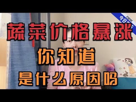 蔬菜价格暴涨，你知道是什么原因吗