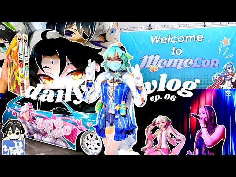 🍡 days in my life | momocon 2022 + pinkpantheress concert ✩°。⋆