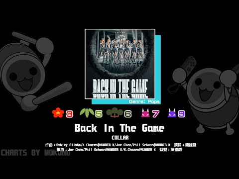 【太鼓】Back In The Game / COLLAR (☆3/5/6/7/9)【創作譜面2024】【OpenTaiko】