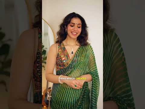 Gorgeous Look for Teej and other small functions