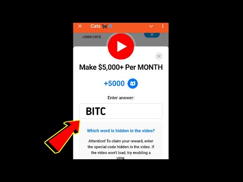 Make $5,000+ Per MONTH Cats Code | Make $5,000+ Per MONTH cats video code today