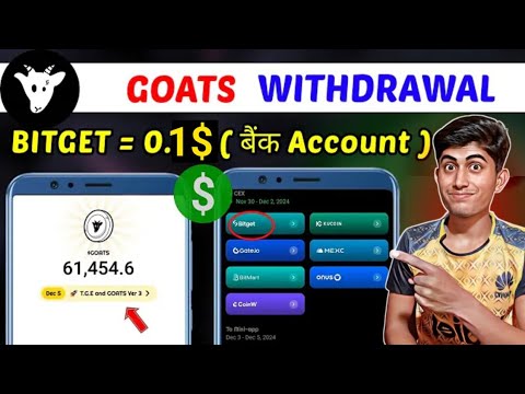 Goats Airdrop Price Increase 0.1$ Listings | Rats Kingdom Snapshat Eligibility Criteria?