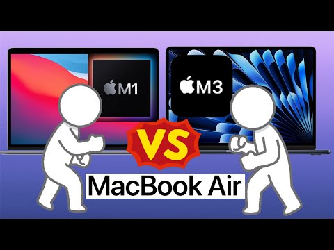 Mac Book Air M1 VS Mac Book Air M3 Comparison