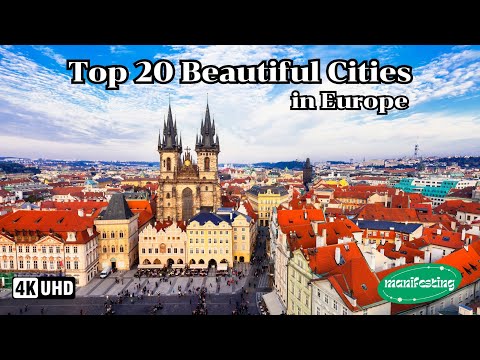 🏰 Top 20 Beautiful Cities in Europe | 4K Video | Manifest Travel