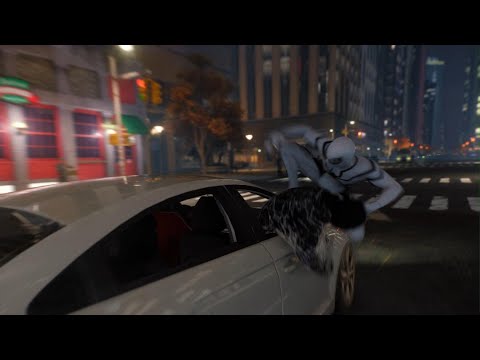 Marvel's Spider-Man Remastered Car Webbing