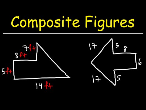 How To Find The Area of Composite Figures With Triangles - Math