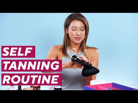 Self Tanning Routine with Josie Maran Tanning Oil | Makeup Monday with Courtney Cason