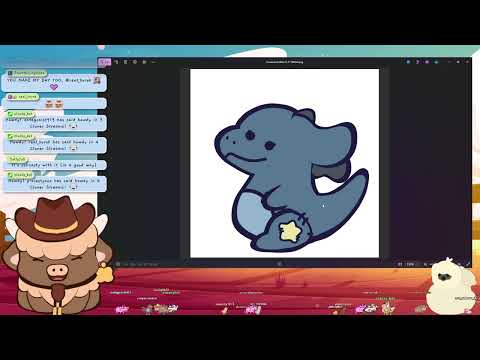 Twitch VOD: Working on Commissions