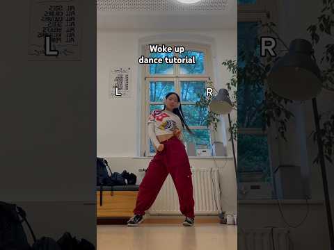 XG - Woke up mirrored tutorial #wokeup #xg #xg_wokeup #dancetrend #dancechallenge #dancetutorial