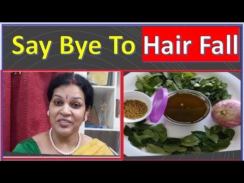 Say Bye.... To Hair Fall With Homemade Hair Oil