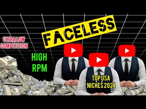 11 Ultra Low-Competition Faceless YouTube Niches For USA in 2024!