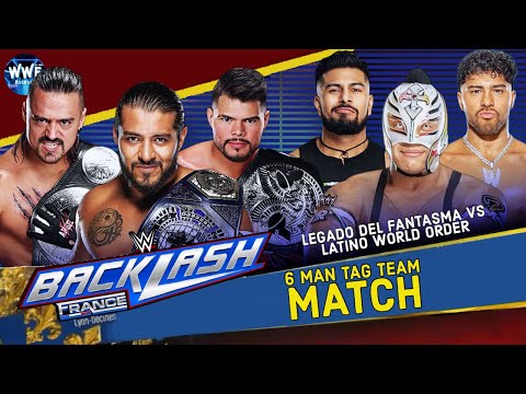 WWE 2K24 BACKLASH; LEGADO DEL FANTASMA VS. LATINO WORLD ORDER!!!