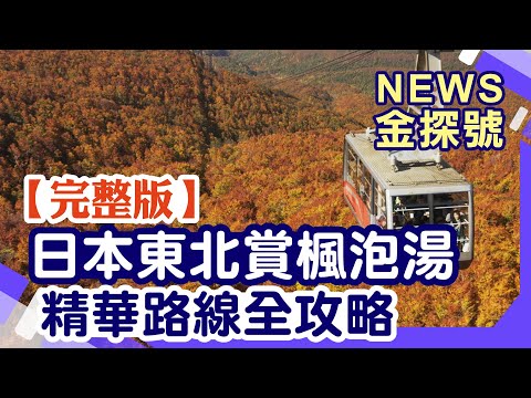 日本東北賞楓 紅葉名所全攻略【News金探號 20241020】