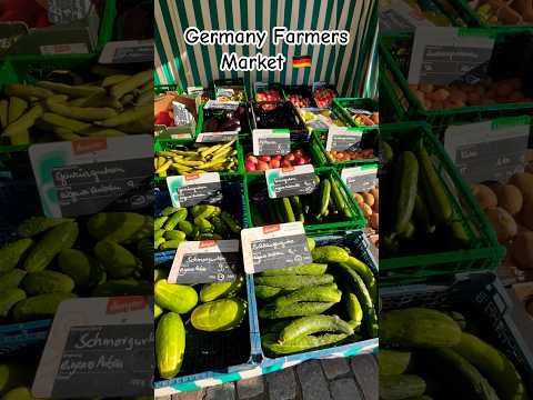 Germany Farmers Market 🇩🇪🥬🥕🍎🍐#nehasinghvlogs #germany #farmers #market #indianineurope