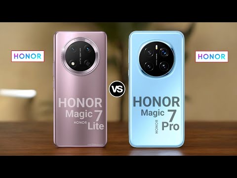 Honor magic 7 Lite 5G VS Honor magic 7 Pro 5G