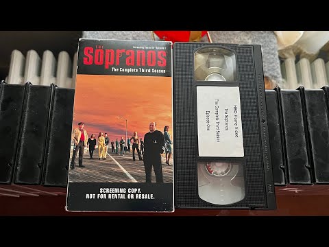 Opening To The Sopranos: The Complete Third Season: Episode 1 Screening Cassette 2002 VHS