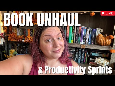 BOOK UNHAUL + Productivity Sprints | Quarterly Unhaul & Adding Books to My Pango Shop