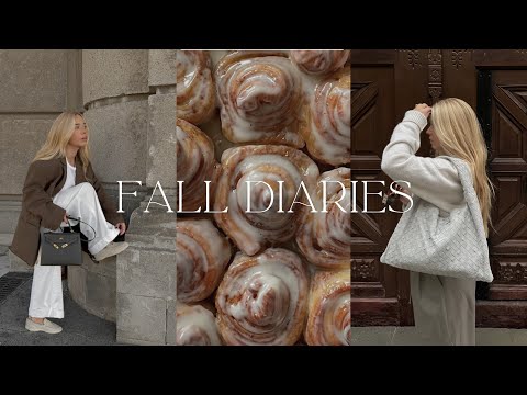 Fall Diaries 🍂 Cozy Autumn Outfits, Museum days, Baking With Friends & Barcelona's Hidden Gems🤎