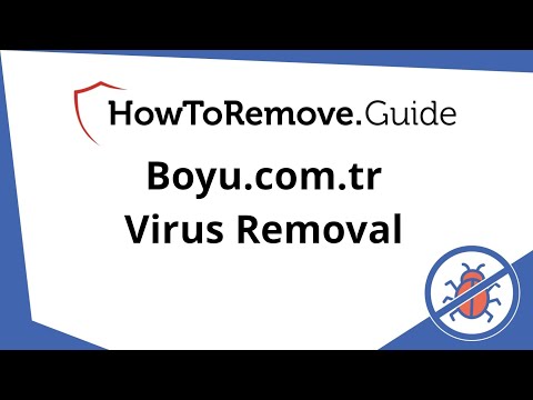 Boyu.com.tr Virus Removal