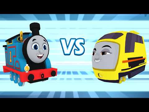 El tren Tomas y sus amigos en español - Tomas se enfrenta a sus amigos en veloces carreras. Completo