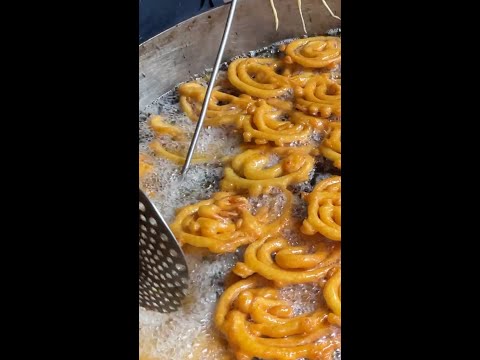 Street Food Around the World - Jalebi rings 💍