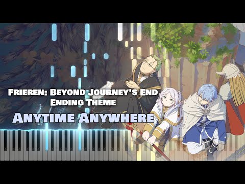 Frieren: Beyond Journey's End ED『Anytime Anywhere』milet (TV Size)  [piano]