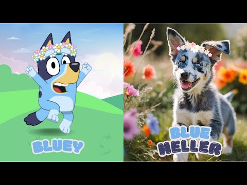 Bluey Characters in Real Life | Get to Know Bluey’s Adorable Characters for Kids