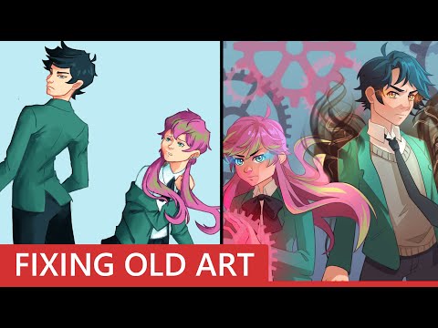 [ANIME SPEEDPAINT] Redrawing My Old Art 10 – UnOrdinary